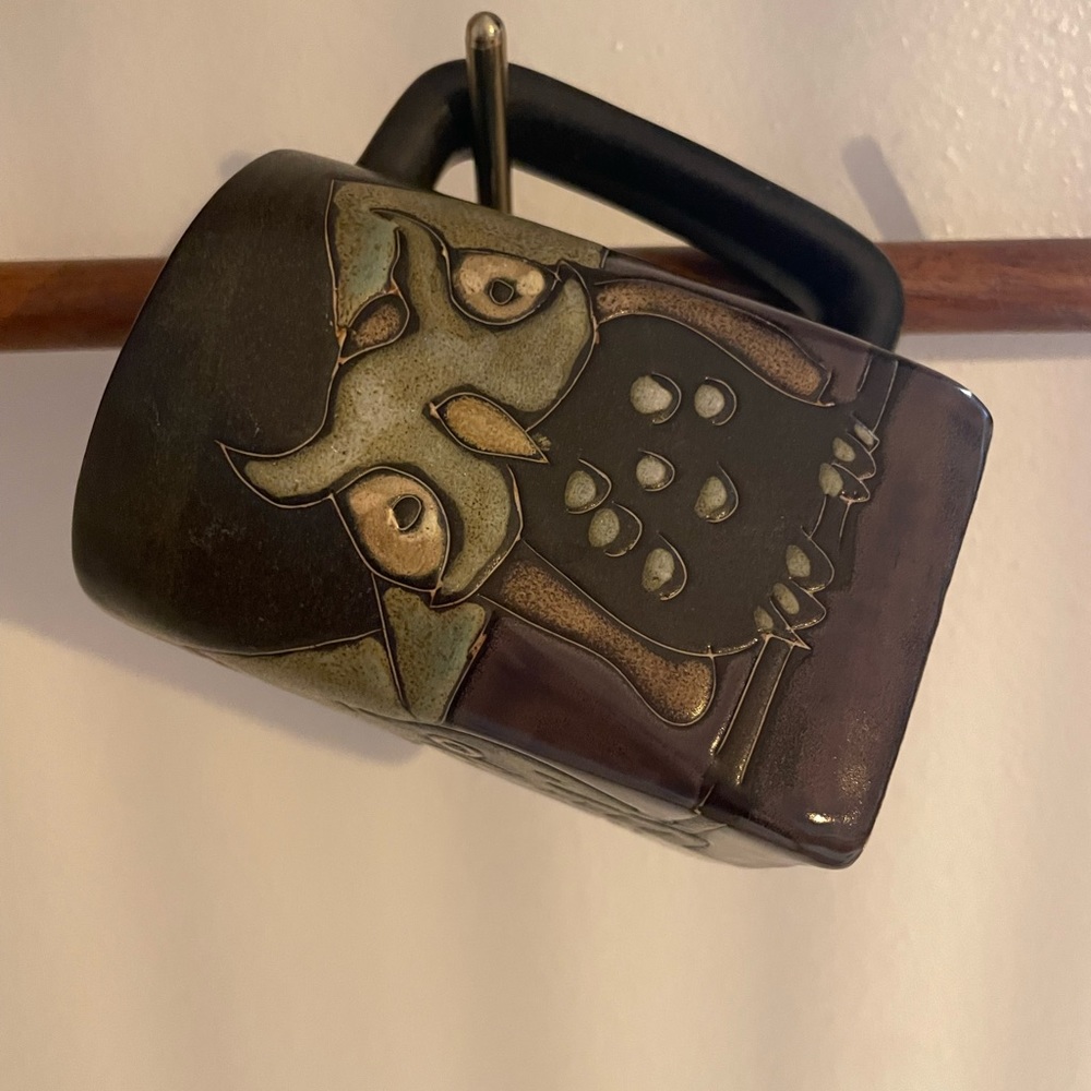 Mara Square Bottom Night Owl Mug - 12oz